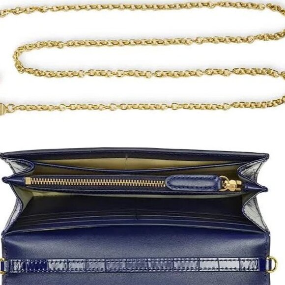 LAUREN RALPH LAUREN CROC-EMBOSSED MEDIUM ADAIR CROSSBODY - Picture 5 of 7